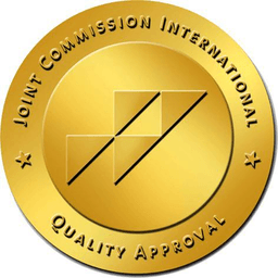 Lencana terakreditasi JCI